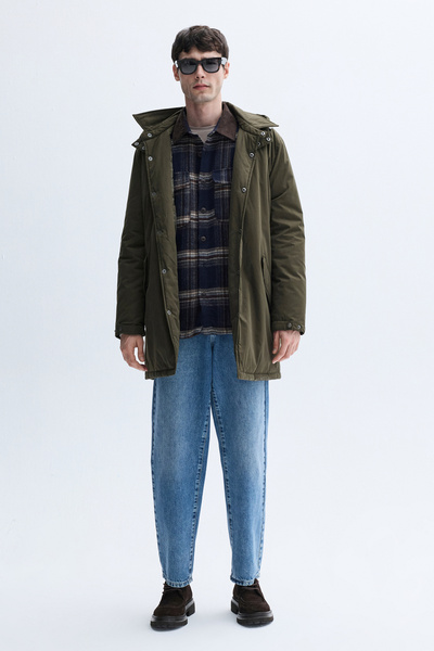 Mudo Hooded Long Parka