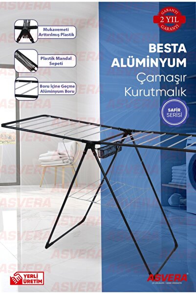 ASVERA BESTA ALÜMİNYUM ÇAMAŞIR KURUTMALIK