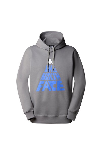 THE NORTH FACE M MOUNTAIN PLAY HOODIE Erkek Sweat Shirt NF0A87EJ0UZ1 Gri-S