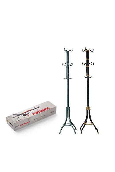 ASVERA T.E.A.K. Demonte Metal Portmanto Askılık | Portatif Elbise – Şapka – Çanta Askısı Standı