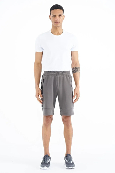 AIR JONES Men's Khaki Shorts - Clive Standard Size - 81249