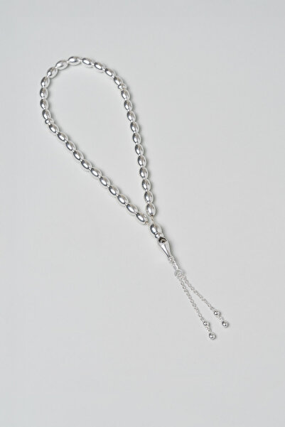 So CHIC... Barley Cut 20 cm Silver Prayer Beads