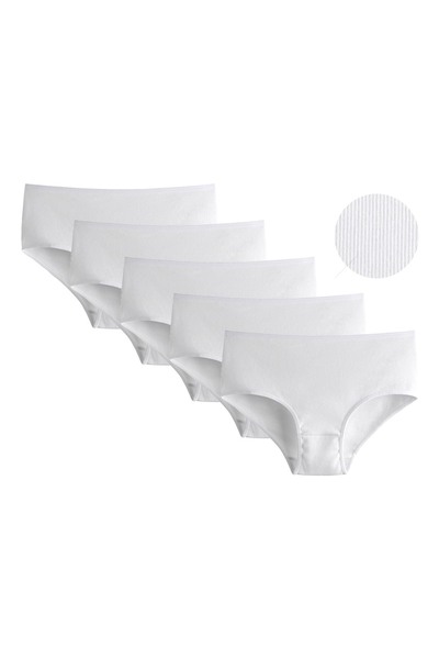 Donella 5-Piece Large Size Cotton Lycra Camisole Women's Panties