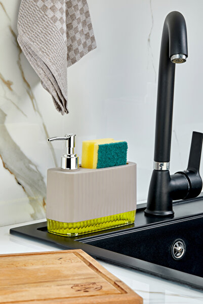 VİP LİFE HOME Gözde - Modern Liquid Soap Dispenser Practical Design with Tran...