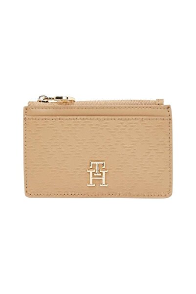 Tommy Hilfiger Th Distinct Long Cc Holder Mono Women's Wallet Aw0Aw17401Rbc