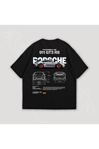 SVART WEAR Erkek Oversize Baskılı Pamuklu Bisiklet Yaka Kısa Kollu T-shirt