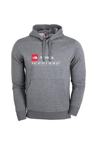 THE NORTH FACE Erkek GPS HOODIE ISTANBUL NF0A7ZC1DYY1 Gri-XL