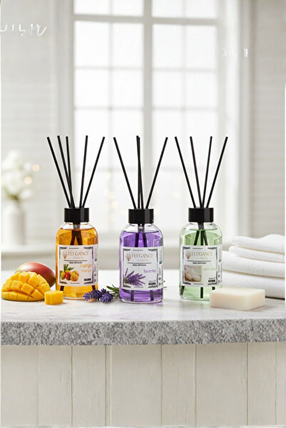 silver elegance vip perfume 3’lü Ekonomik Seti (Mango, Lavanta, Beyaz Sabun) ...