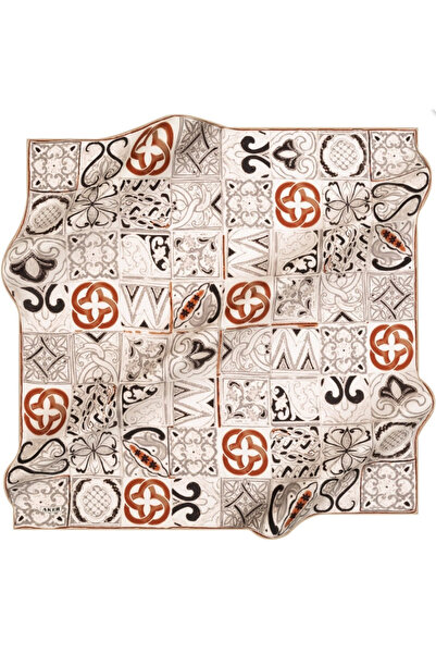 Aker Шарф Sura Saf Іpek 8175701 - 361 Білий батик