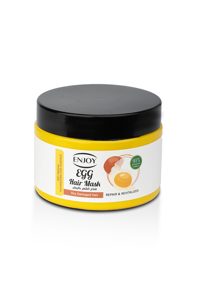 Enjoy Egg Hair Mask – Repair & Revitalize | Deep Nourishment with Natural Egg Extract | Strengthen