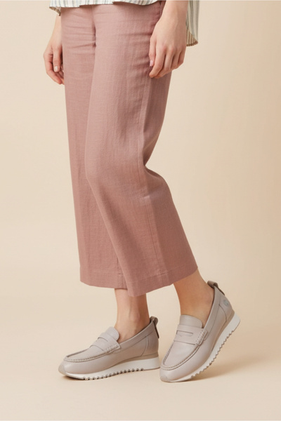 Mammamia Γυναικεία δερμάτινα παπούτσια με τακούνι D25YA-970