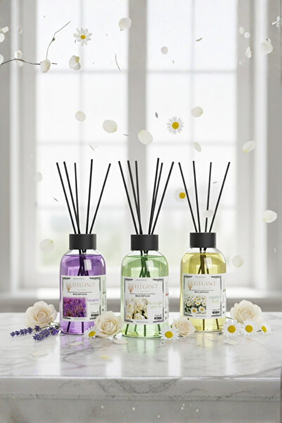 silver elegance vip perfume Çiçek Esintisi Ekonomik 3’lü Set (Lavanta,Beyaz G...