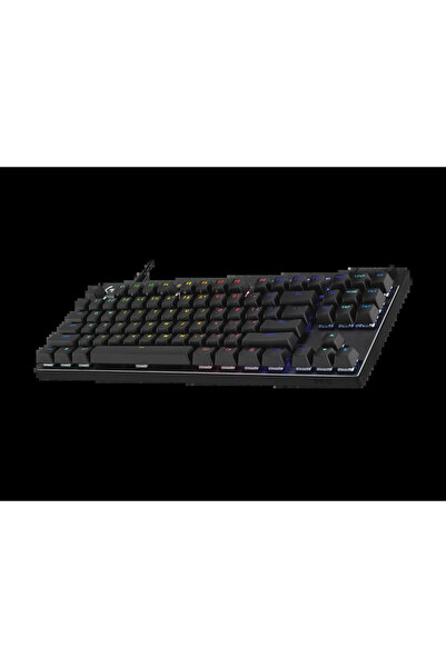 logitech G PRO X TKL RAPID Tenkeyless Wired Gaming Keyboard With Customizable RGB Lighting - White