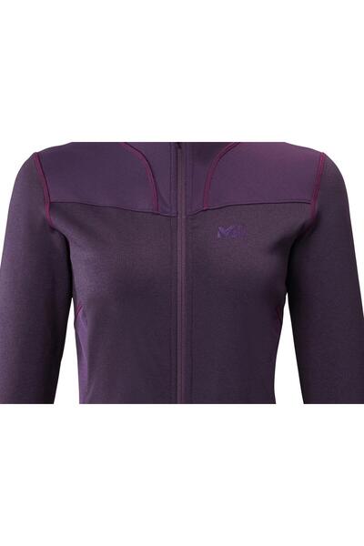 Millet SENECA TECNO H Kadın Tam Fermuar Polar MIV7741 9080 Mor-M