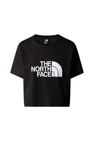 THE NORTH FACE W CROPPED EASY Kadın Tişört NF0A87NAJK31 Siyah-XL
