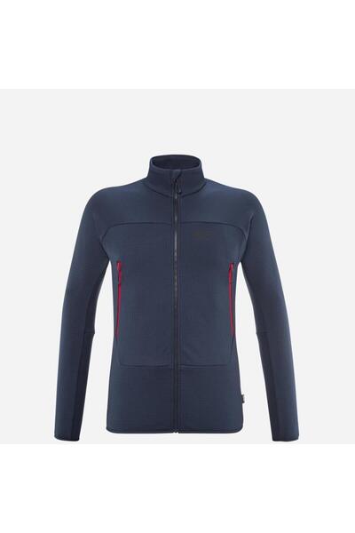 Millet FUSION GRID Tam Fermuar Polartec® Erkek MIV9465 7317 Safir-XL