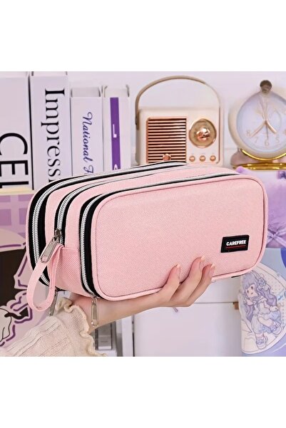 GlassySKY Multi-Section, Large Capacity Pencil Case Pen Holder Stationery for Primary School Middle School High School Students