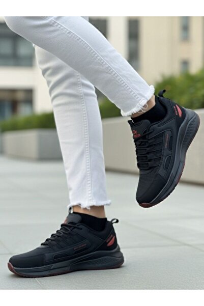 Roller Unisex voděodolná sportovní obuv Fuspetli - černo červená