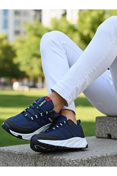 PRAYDER Ανδρικά αθλητικά παπούτσια εξωτερικού χώρου, αδιάβροχα, θερμοαντιολισθητική σόλα - Σκούρο μπλε