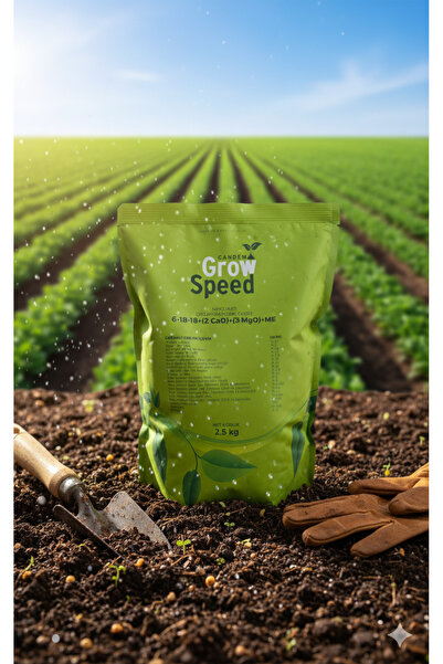 CANDEM Growspeed 6-18-18+(2CaO)+(3MgO)+ME Katı Organomineral NPK Gübre (Kök G...