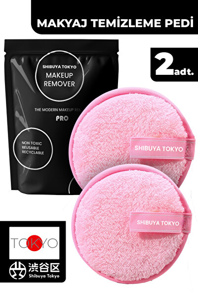 SHIBUYA 2’li Set Tekrar Kullanılabilir Makyaj Temizleme Pedi – Nazik Temizlem...