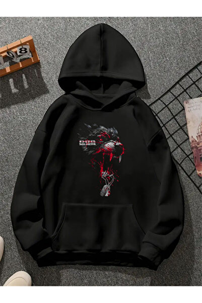 COMVİCHO Dog Soliders 2 Printed Unisex Sweatshirt