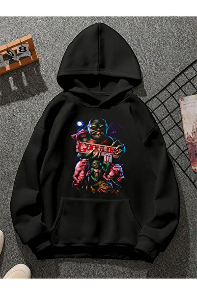 COMVİCHO Ghoulies Printed Unisex Sweatshirt