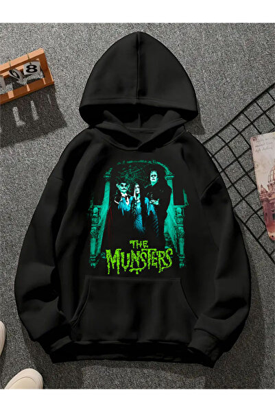 COMVİCHO سترة مونسترز مطبوع للجنسين