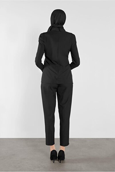 TRENDTESETTÜR ΓΥΝΑΙΚΕΙΟ ΜΑΥΡΟ ΠΟΥΚΑΜΙΣΟ ΜΕ ΜΑΥΡΟ ΜΑΝΙΚΙΟ ΜΠΛΟΥΖΑ ΜΕ ΠΟΥΚΑΜΙΣΟ 41222