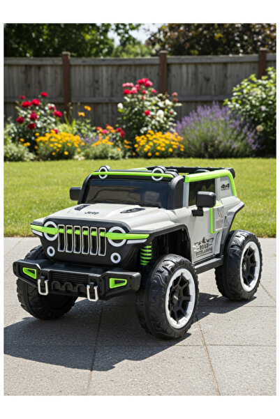 CAR Electric 4WD With 2Motors &12V4.5A Battery, RC 29-F593-GREY