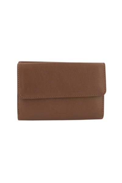 MFT Leather Design Genuine Leather Wallet | Grande 2620 - Tan