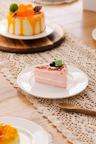 GÜRALLAR 17 Cm Classic Hotel Series Plate 12 Pieces