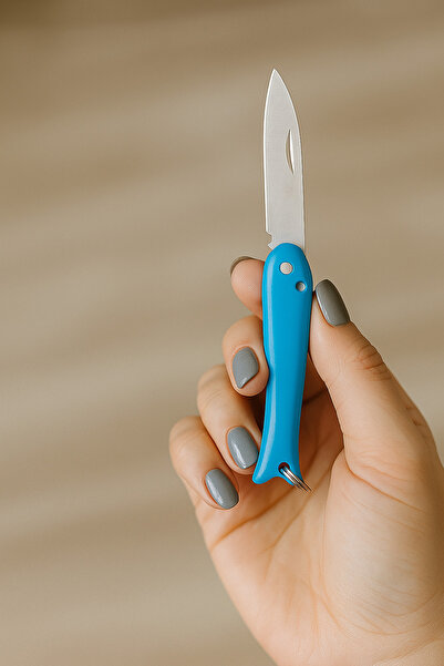 DENPRESTİJ BALIK ÇAKI KATLANABİLİR ANAHTARLIK ÇAKI BIÇAK