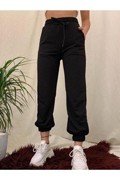 BENESSE Unisex Μαύρο Φούτερ με δύο κλωστές