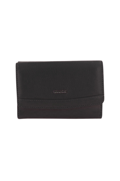 MFT Leather Design Genuine Leather Wallet | Grande 2620 - Black