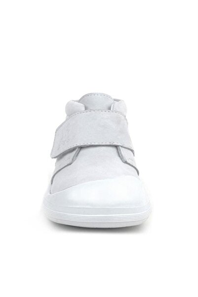 Rakerplus Yoohoo Genuine Leather White Velcro Baby Girl Boots