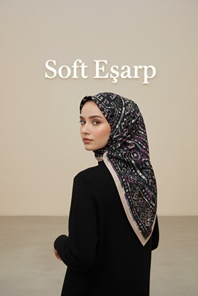 Onur Φουλάρι - Γυναικείο Μαλακό Φουλάρι με Βαμβακερό Εθνοστικό Σχέδιο