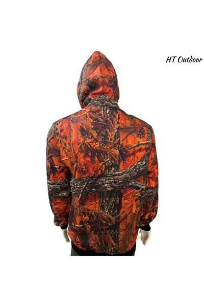 HT Outdoor Φούτερ με μοτίβο πορτοκαλί δέντρου