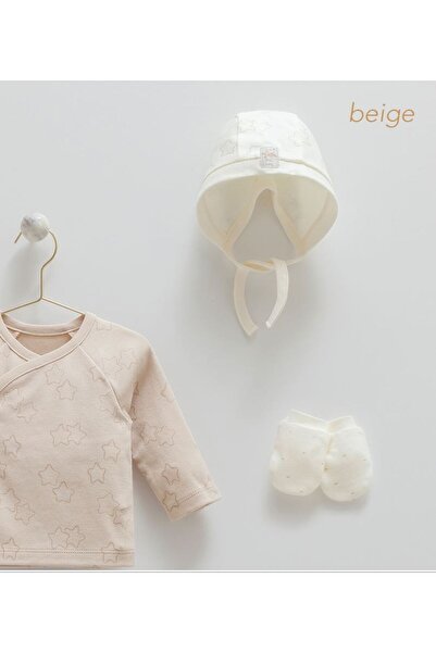 Caramell İncibaby 100% Cotton Little Fly 5-Piece Baby Boy Hospital Discharge Set New Season