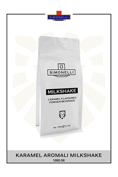 Simonelli Milkshake Karamel Aromalı 1000Gr Paket