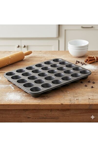 Viyalente 24 Muffin Cake Molds and 100 Colorful Cupcake, Brownie, Cake Paper Molds