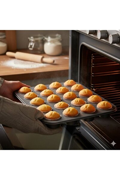 Viyalente 24-Piece Muffin Mold Tartlet Mold