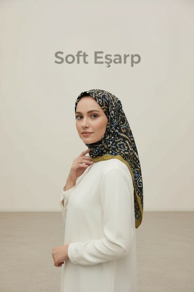 Onur Scarf - Women's Cotton Ethnic Patterned Soft Scarf
