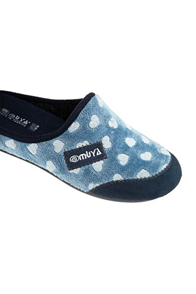 Muya Papuci de casă pentru femei Kasi Ortopedic Sole, închis, pentru iarnă