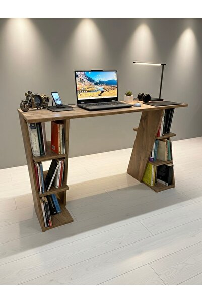LIVARNO Z MODEL kitaplıklı raflı özel tasarım dekoratif çalışma masası ATLANT...
