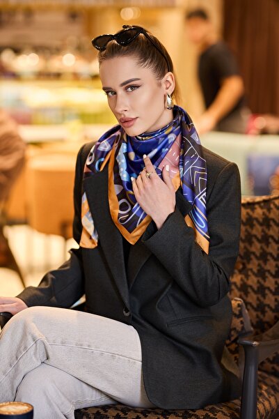 D scarf KADIN FULAR BANDANA EŞARP 90CM