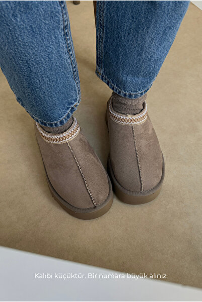 Mupa Shoes Sabo Mink - Σχέδιο με γούνα στο εσωτερικό