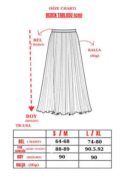 Miyalon Leather Look Pleated Turtle Skirt with Elastic Waist