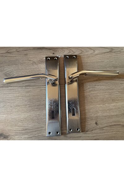 bersayapı Azra Aynalı Oda Kapı Kolu Nikel Saten 1 Takım