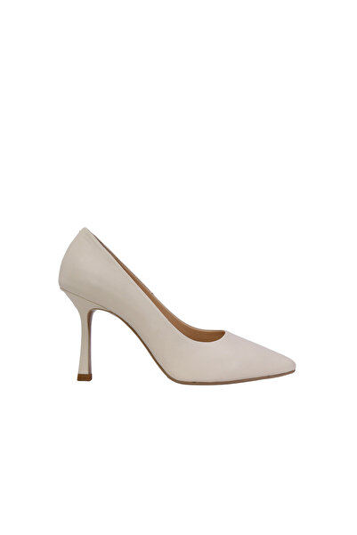 DİSPARİTA Genuine Leather Stiletto Disparita 26301 Thin Heel Women's Shoes
